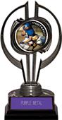 Black Hurricane 7" P.R.2 Football Trophy Black Hurricane 7" P.R.2 Football Trophy