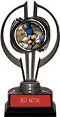 Black Hurricane 7" P.R.2 Football Trophy Black Hurricane 7" P.R.2 Football Trophy