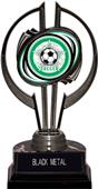Awards Black Hurricane 7" All-Star Soccer Trophy