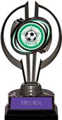 Awards Black Hurricane 7" All-Star Soccer Trophy