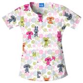 Cherokee Scrub HQ Womens Round Neck Scrub Top
