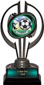 Hasty Awards Black Hurricane 7" HD Soccer Trophy Hasty Awards Black Hurricane 7" HD Soccer Trophy