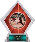 Awards P.R.1 Softball Red Diamond Ice Trophy