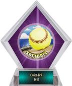 Awards HD Softball Purple Diamond Ice Trophy Awards HD Softball Purple Diamond Ice Trophy