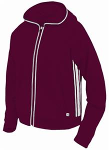 MAROON/WHITE