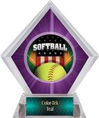 Awards Patriot Softball Purple Diamond Ice Trophy Awards Patriot Softball Purple Diamond Ice Trophy