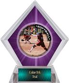 Awards P.R.1 Softball Purple Diamond Ice Trophy Awards P.R.1 Softball Purple Diamond Ice Trophy