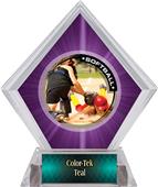 Awards P.R.2 Softball Purple Diamond Ice Trophy Awards P.R.2 Softball Purple Diamond Ice Trophy