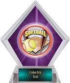 Awards ProSport Softball Purple Diamond Ice Trophy Awards ProSport Softball Purple Diamond Ice Trophy