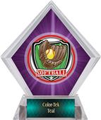 Awards Shield Softball Purple Diamond Ice Trophy Awards Shield Softball Purple Diamond Ice Trophy