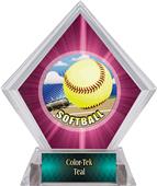 Awards HD Softball Pink Diamond Ice Trophy Awards HD Softball Pink Diamond Ice Trophy