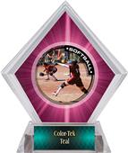Awards P.R.1 Softball Pink Diamond Ice Trophy Awards P.R.1 Softball Pink Diamond Ice Trophy