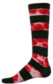 Red Lion Rugger Tie Dye Striped Athletic Socks Red Lion Rugger Tie Dye Striped Athletic Socks