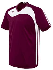 MAROON/WHITE