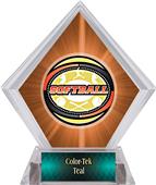 Awards Classic Softball Orange Diamond Ice Trophy Awards Classic Softball Orange Diamond Ice Trophy