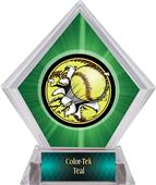 Awards Bust-Out Softball Green Diamond Ice Trophy Awards Bust-Out Softball Green Diamond Ice Trophy