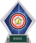 Awards All-Star Softball Blue Diamond Ice Trophy
