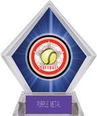 Awards All-Star Softball Blue Diamond Ice Trophy