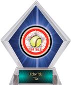 Awards All-Star Softball Blue Diamond Ice Trophy