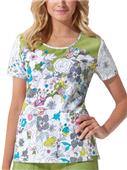 Dickies Women's Gen Flex Round Neck Scrub Top