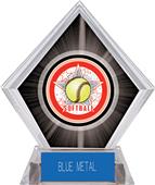Awards All-Star Softball Black Diamond Ice Trophy