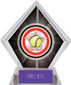 Awards All-Star Softball Black Diamond Ice Trophy