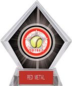 Awards All-Star Softball Black Diamond Ice Trophy