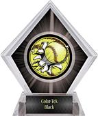 Awards Bust-Out Softball Black Diamond Ice Trophy