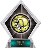 Awards Bust-Out Softball Black Diamond Ice Trophy
