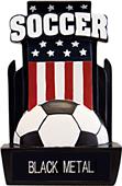 Hasty Awards 6" Patriot Soccer Resin Trophies