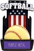 Hasty Awards 6" Patriot Softball Resin Trophies