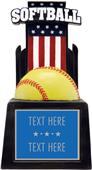 Hasty Award 13" & 15" Patriot Softball Resin