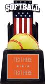 Hasty Award 13" & 15" Patriot Softball Resin