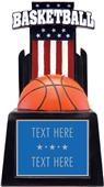 Hasty Awards 13" & 15" Patriot Basketball Resin