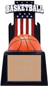 Hasty Awards 13" & 15" Patriot Basketball Resin