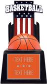 Hasty Awards 13" & 15" Patriot Basketball Resin