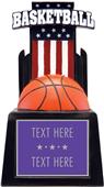 Hasty Awards 13" & 15" Patriot Basketball Resin