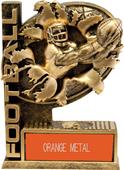 Hasty Awards 6" Bust-Out Football Resin Trophies Hasty Awards 6" Bust-Out Football Resin Trophies