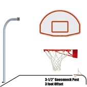 Jaypro Outdoor Basketball Post And Goal Unit