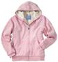 Pink Sherpa Hooded Sweatshirt - Cancer Awareness