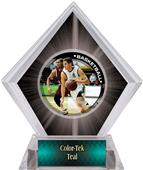 P.R. Male Basketball Black Diamond Ice Trophy P.R. Male Basketball Black Diamond Ice Trophy