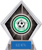 Awards All-Star Soccer Black Diamond Ice Trophy