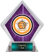 All-Star Basketball Purple Diamond Ice Trophy