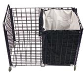 Jaypro GermNinja Rollaway Ball Cart/Sanitizer Bag