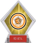 All-Star Basketball Yellow Diamond Ice Trophy