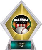 Awards Patriot Baseball Yellow Diamond Ice Trophy Awards Patriot Baseball Yellow Diamond Ice Trophy