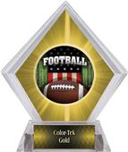 Awards Patriot Football Yellow Diamond Ice Trophy Awards Patriot Football Yellow Diamond Ice Trophy
