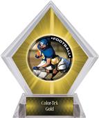 Awards PR2 Football Yellow Diamond Ice Trophy Awards PR2 Football Yellow Diamond Ice Trophy