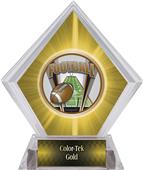 Awards ProSport Football Yellow Diamond Ice Trophy Awards ProSport Football Yellow Diamond Ice Trophy