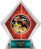 P.R. Female Basketball Red Diamond Ice Trophy P.R. Female Basketball Red Diamond Ice Trophy